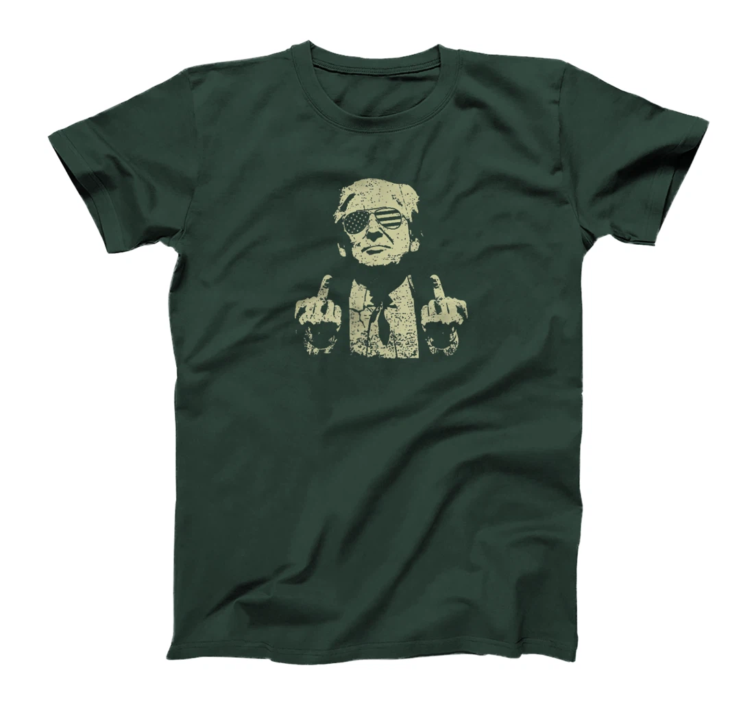 Trump Arrest This Funny Trump 2024 Convicted Felon (on back) T-Shirt