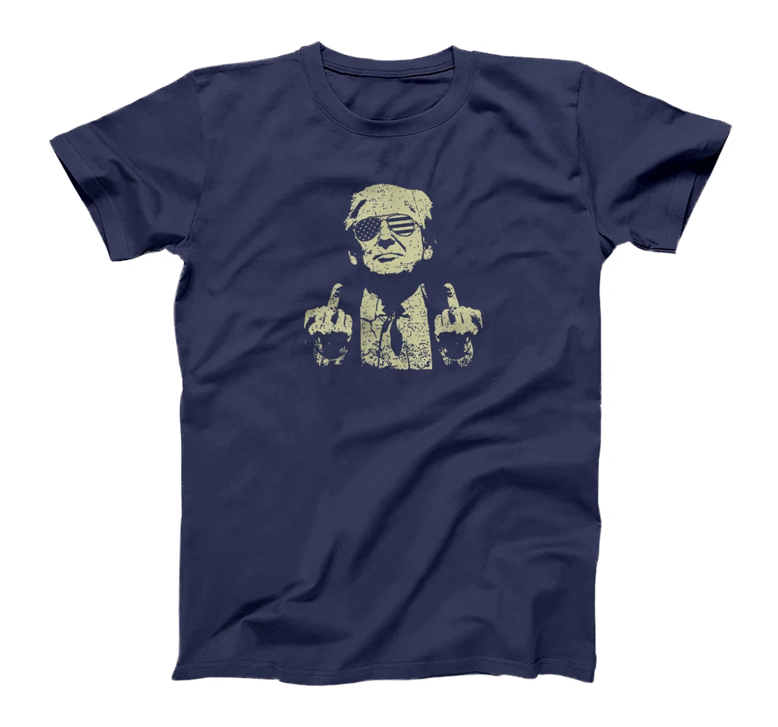 Trump Arrest This Funny Trump 2024 Convicted Felon (on back) T-Shirt
