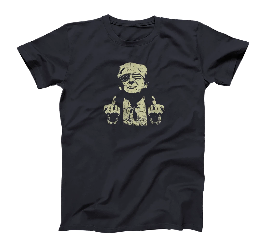 Trump Arrest This Funny Trump 2024 Convicted Felon (on back) T-Shirt