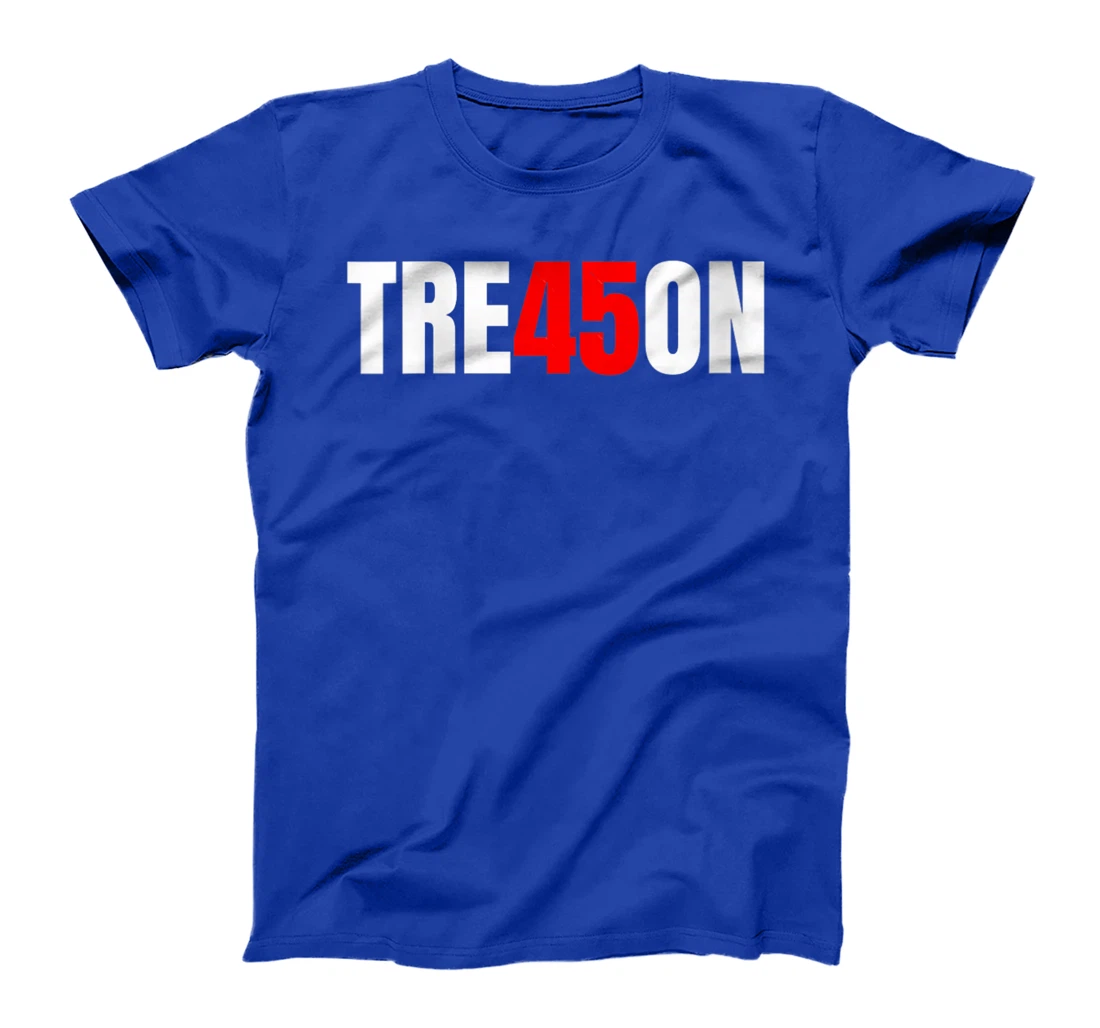 Womens Trump 2024 45 47 Vintage Tre45son Trump 45 Treason T-Shirt