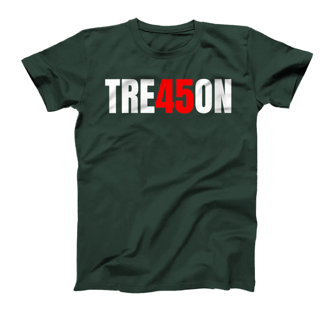 Womens Trump 2024 45 47 Vintage Tre45son Trump 45 Treason T-Shirt