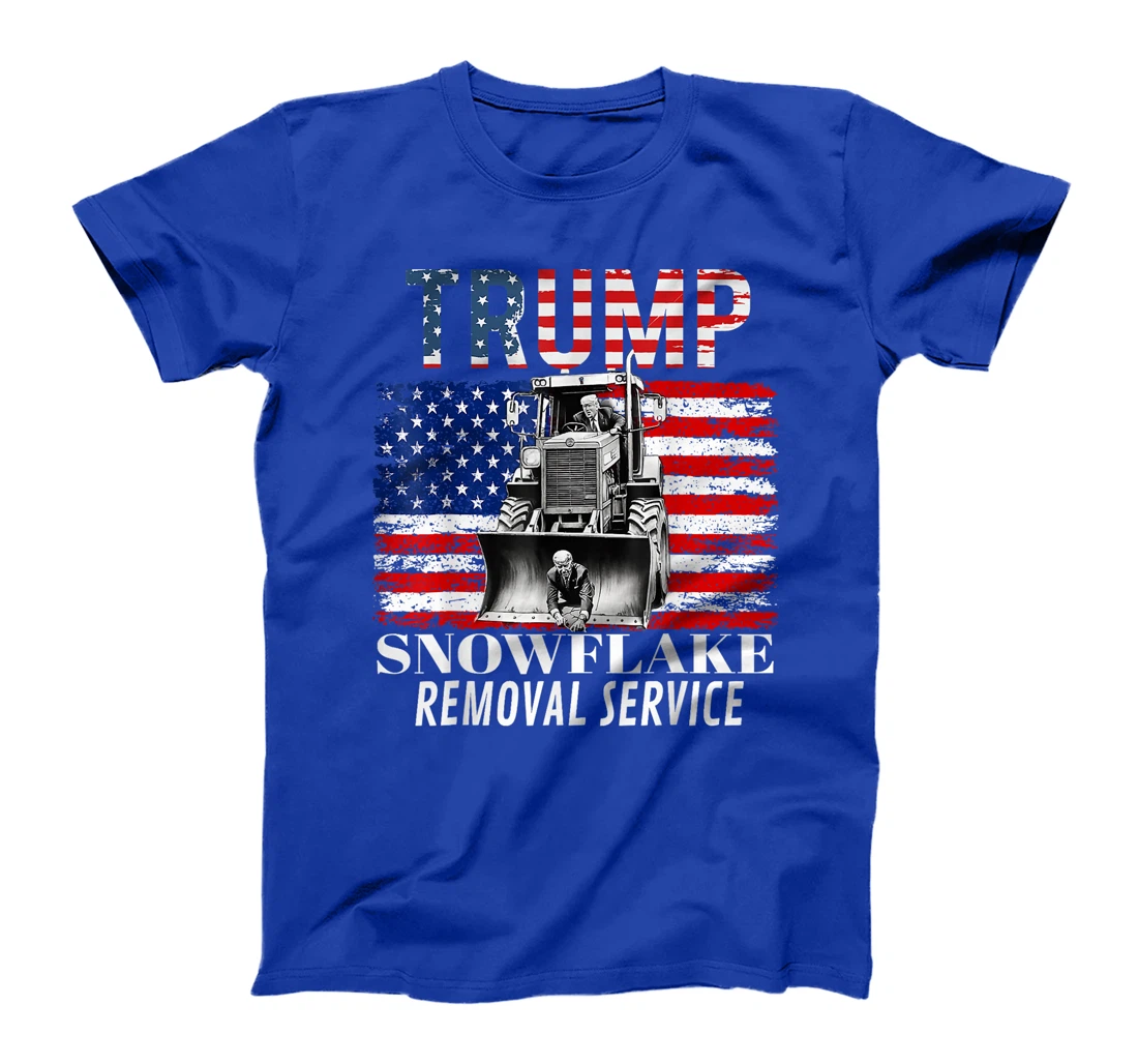 Trump Snowflake Removal Service Funny Donald Trump 2024 T-Shirt