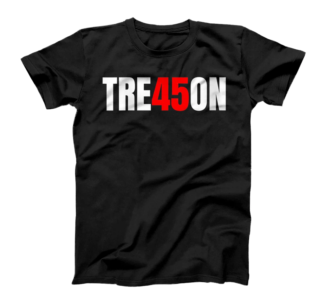 Womens Trump 2024 45 47 Vintage Tre45son Trump 45 Treason T-Shirt
