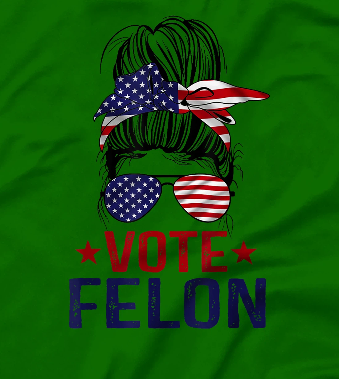 Vote Felon 2024 President Trump 45 47 Vote For The Felon T-Shirt