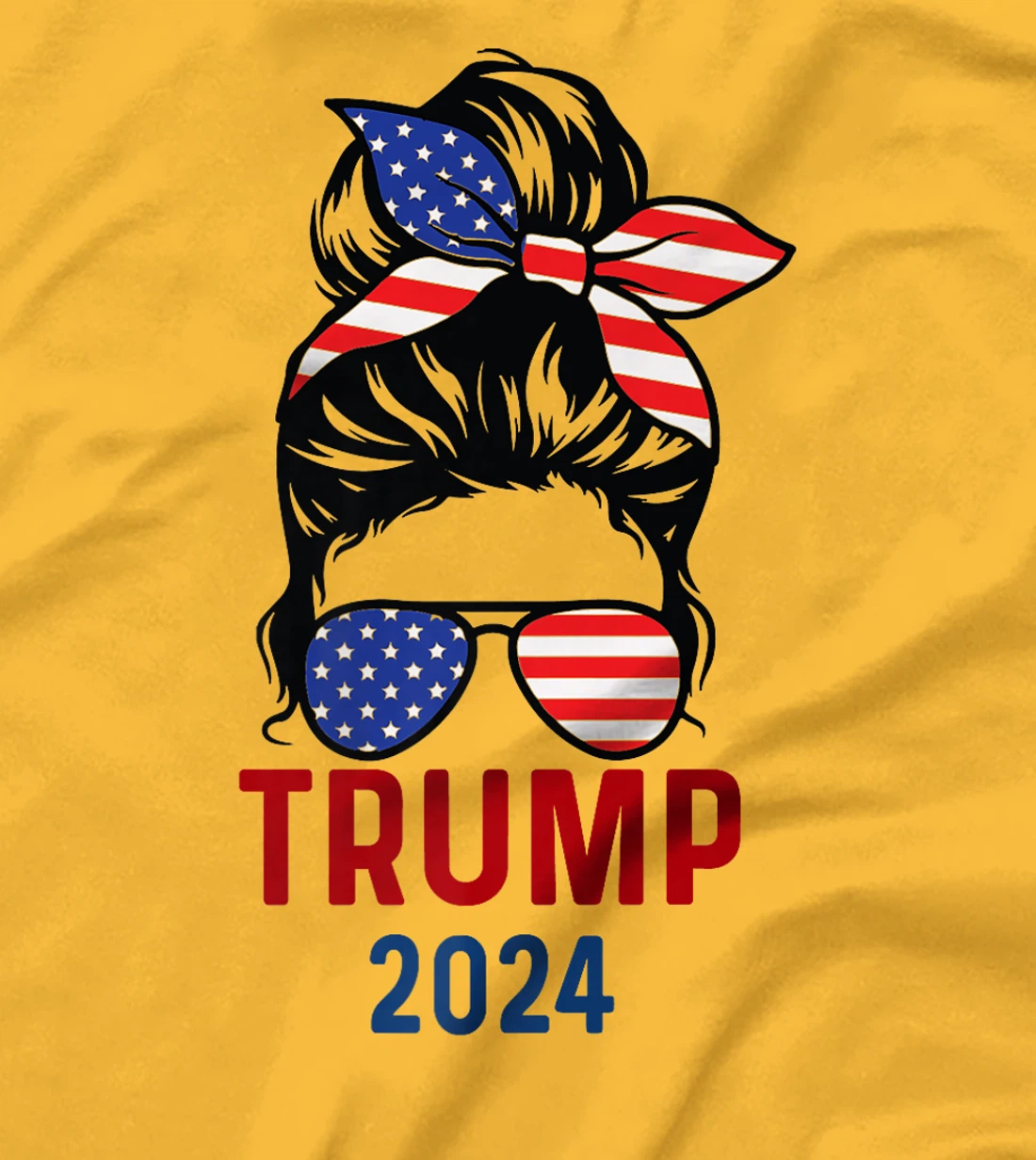 America Flag usa Election vote Trump 2024 women girls Premium T-Shirt