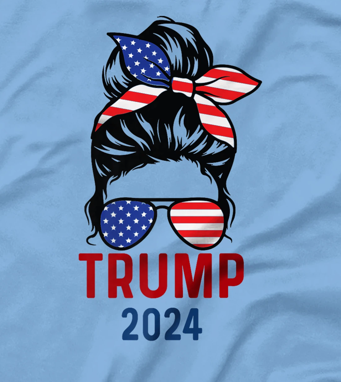 America Flag usa Election vote Trump 2024 women girls Premium T-Shirt
