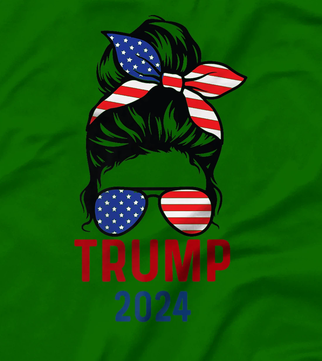 America Flag usa Election vote Trump 2024 women girls Premium T-Shirt