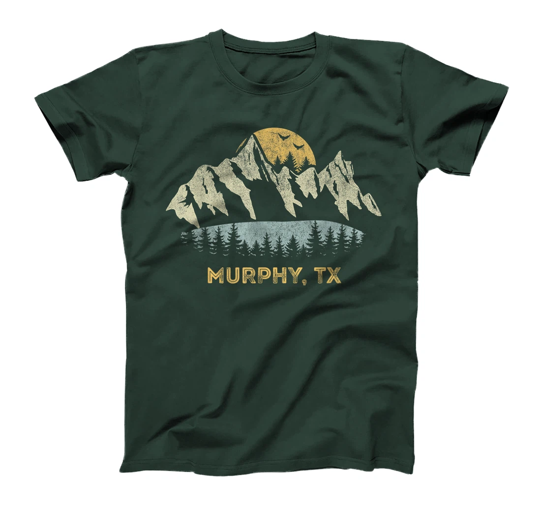 Womens Murphy Texas Mountain Sunset Sunrise TX T-Shirt