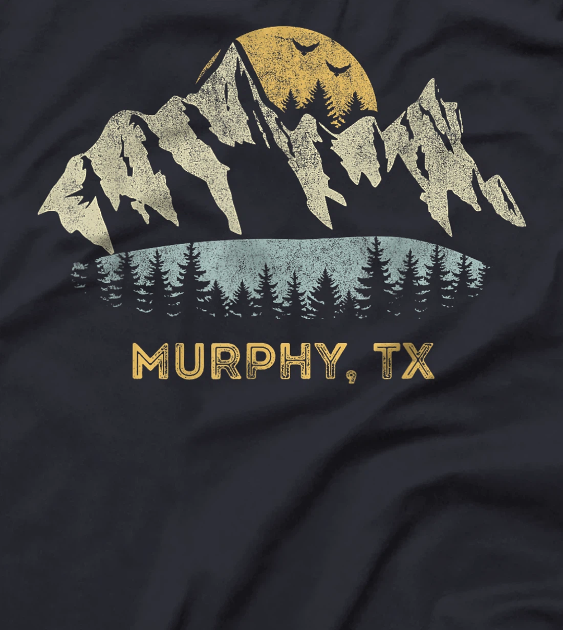 Womens Murphy Texas Mountain Sunset Sunrise TX T-Shirt