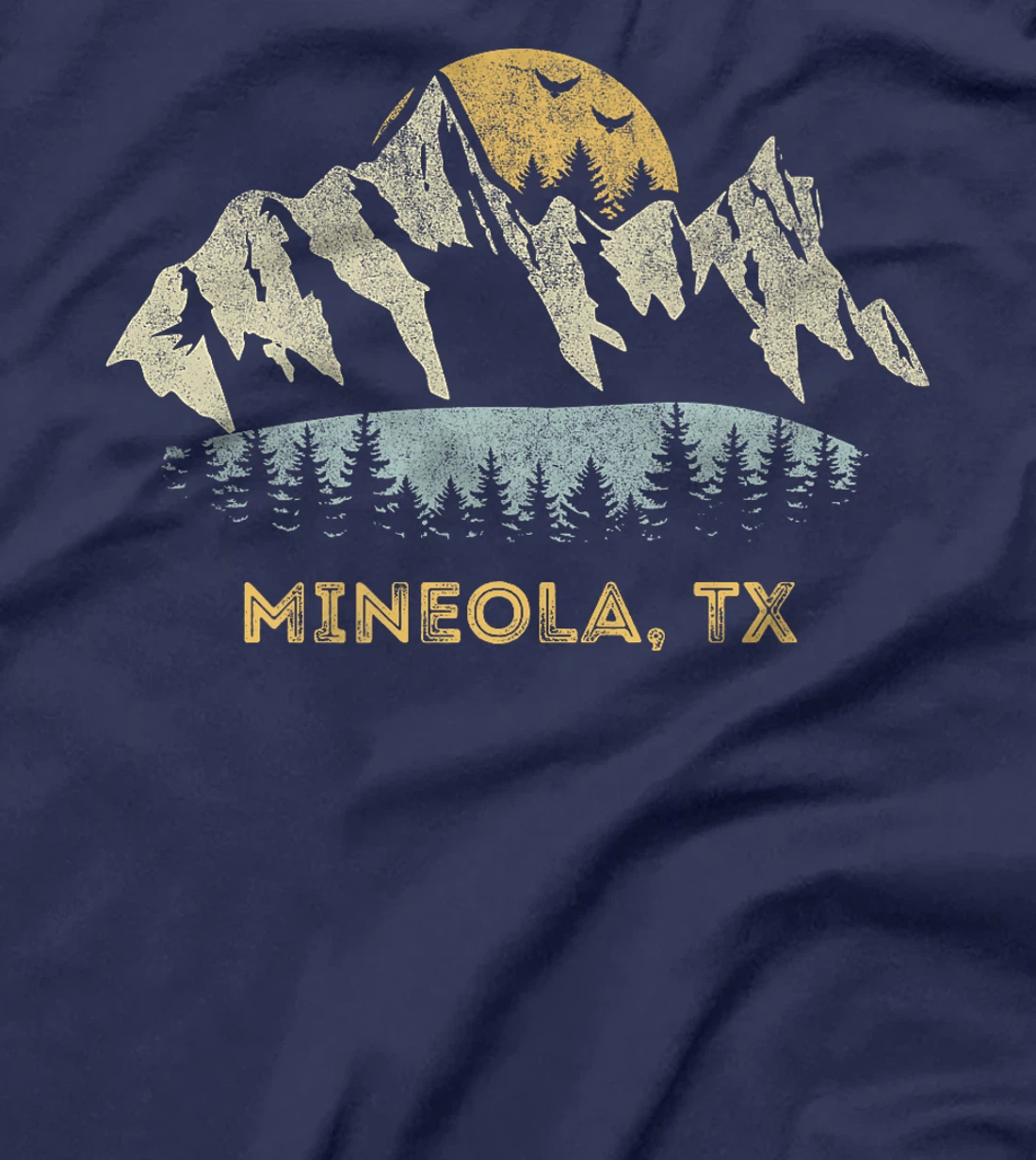 Mineola Texas Mountain Sunset Sunrise TX Premium T-Shirt