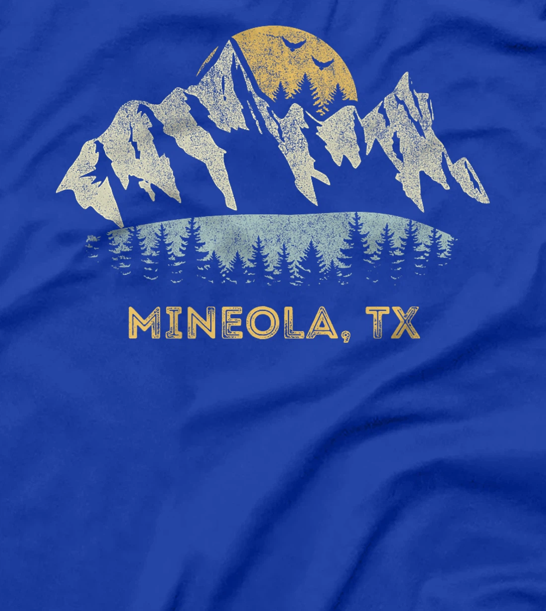 Mineola Texas Mountain Sunset Sunrise TX Premium T-Shirt