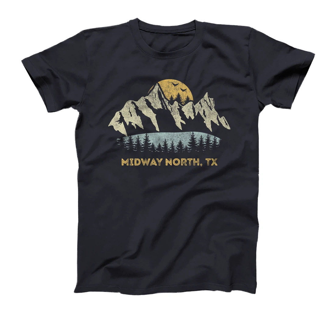 Midway North Texas Mountain Sunset Sunrise TX Premium T-Shirt