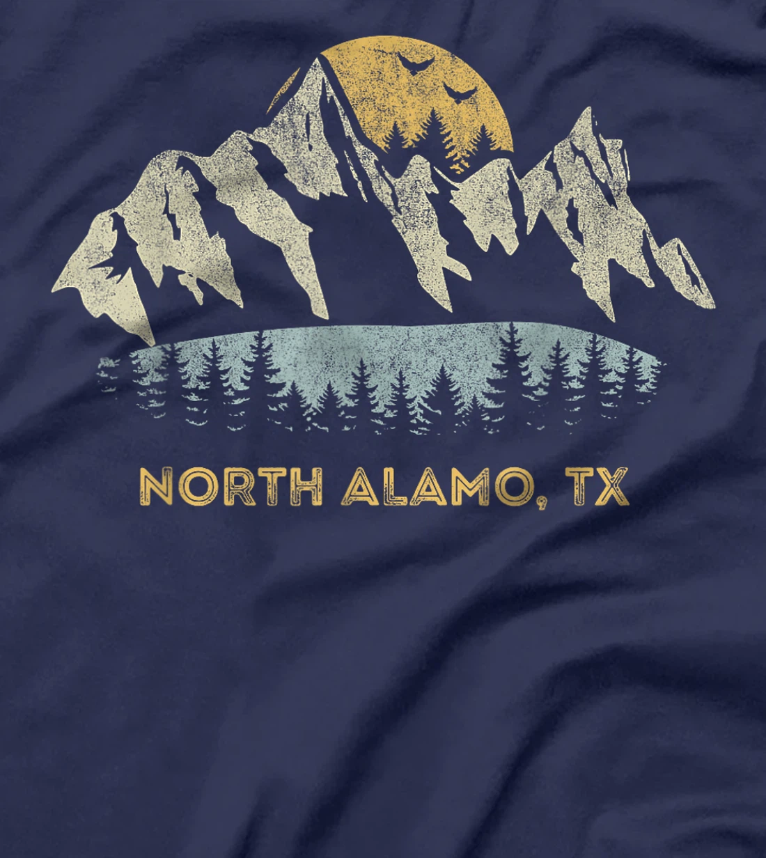 North Alamo Texas Mountain Sunset Sunrise TX T-Shirt