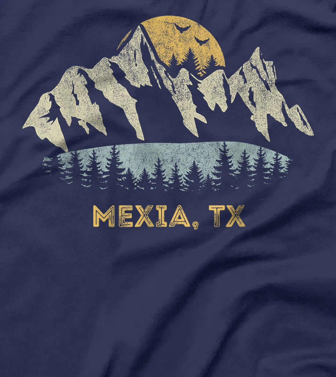 Mexia Texas Mountain Sunset Sunrise TX T-Shirt