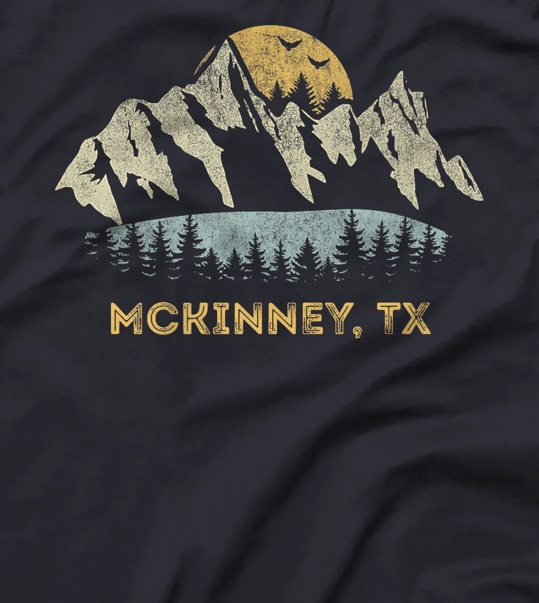 Mckinney Texas Mountain Sunset Sunrise TX Premium T-Shirt