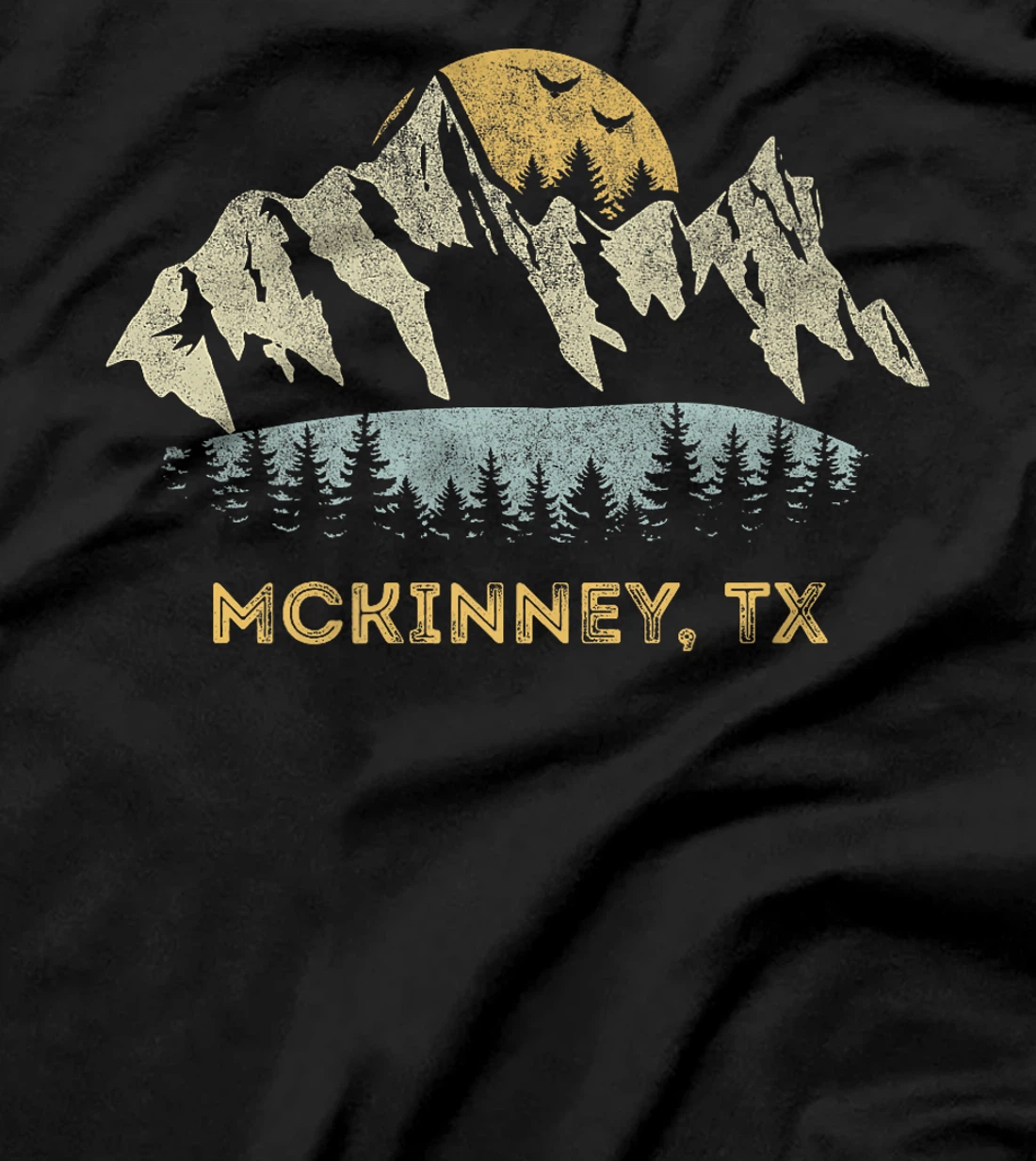 Mckinney Texas Mountain Sunset Sunrise TX Premium T-Shirt