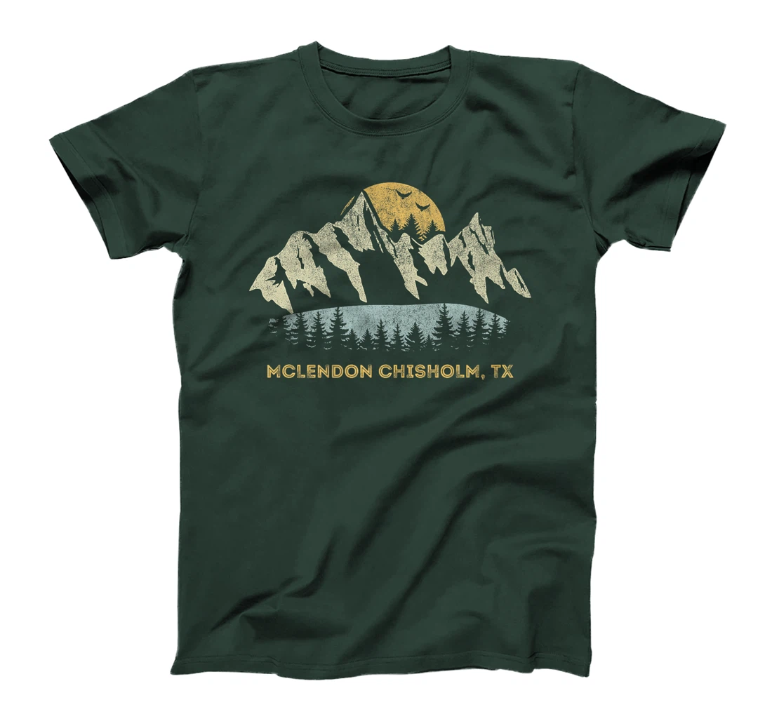 Mclendon Chisholm Texas Mountain Sunset Sunrise TX Premium T-Shirt