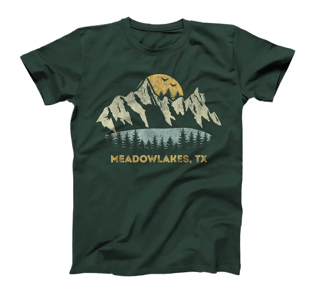Meadowlakes Texas Mountain Sunset Sunrise TX T-Shirt