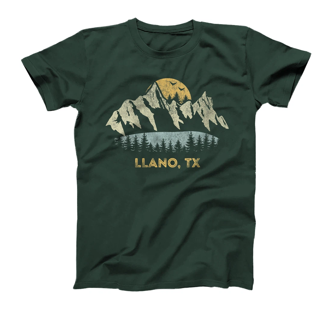 Womens Llano Texas Mountain Sunset Sunrise TX T-Shirt
