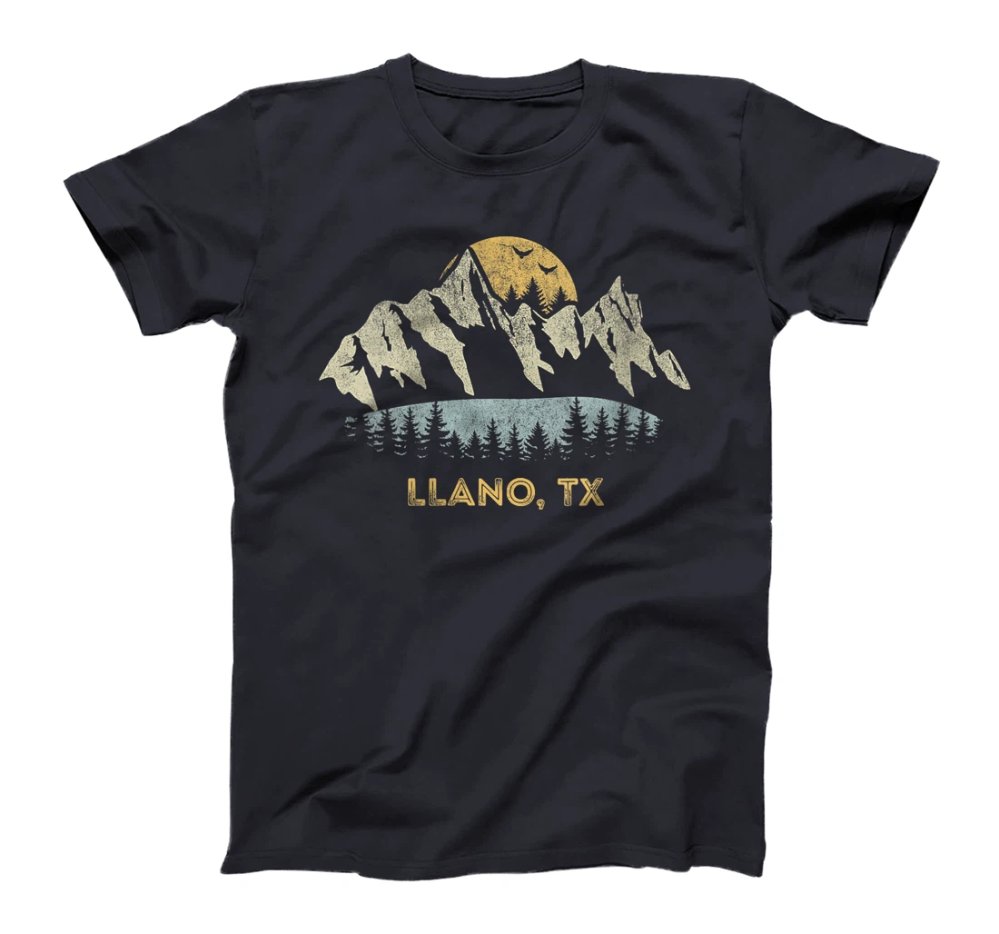 Womens Llano Texas Mountain Sunset Sunrise TX T-Shirt