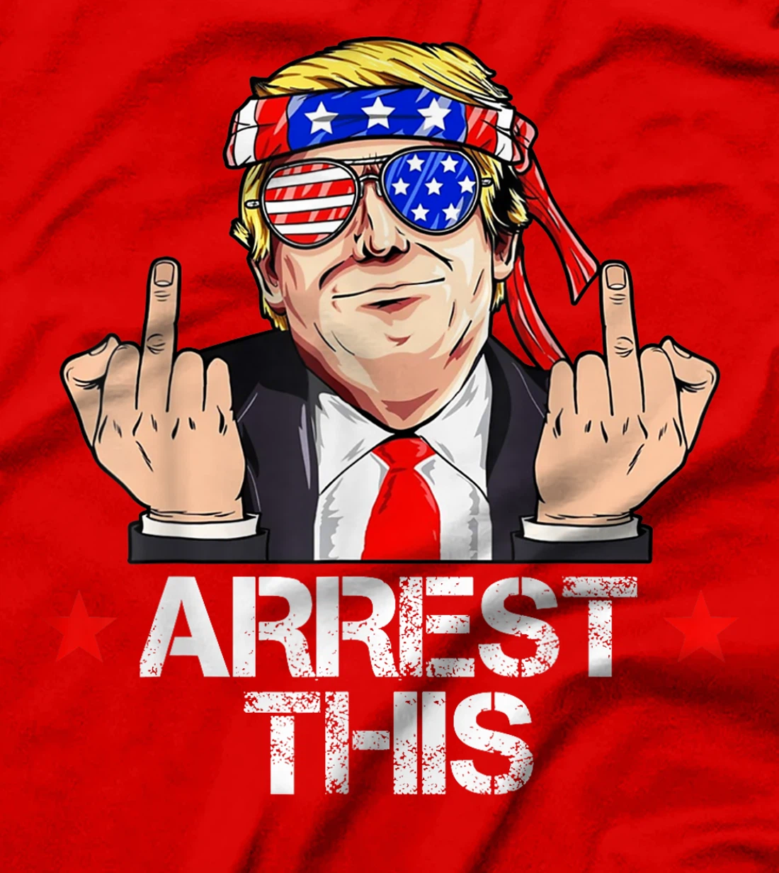 Trump Arrest This Funny Trump 2024 Convicted Felon (on Back) T-Shirt