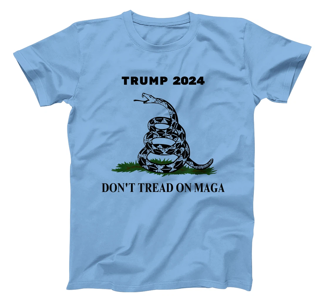 Trump 2024 Don't Tread On MAGA Snake Rattlesnake On Grass T-Shirt