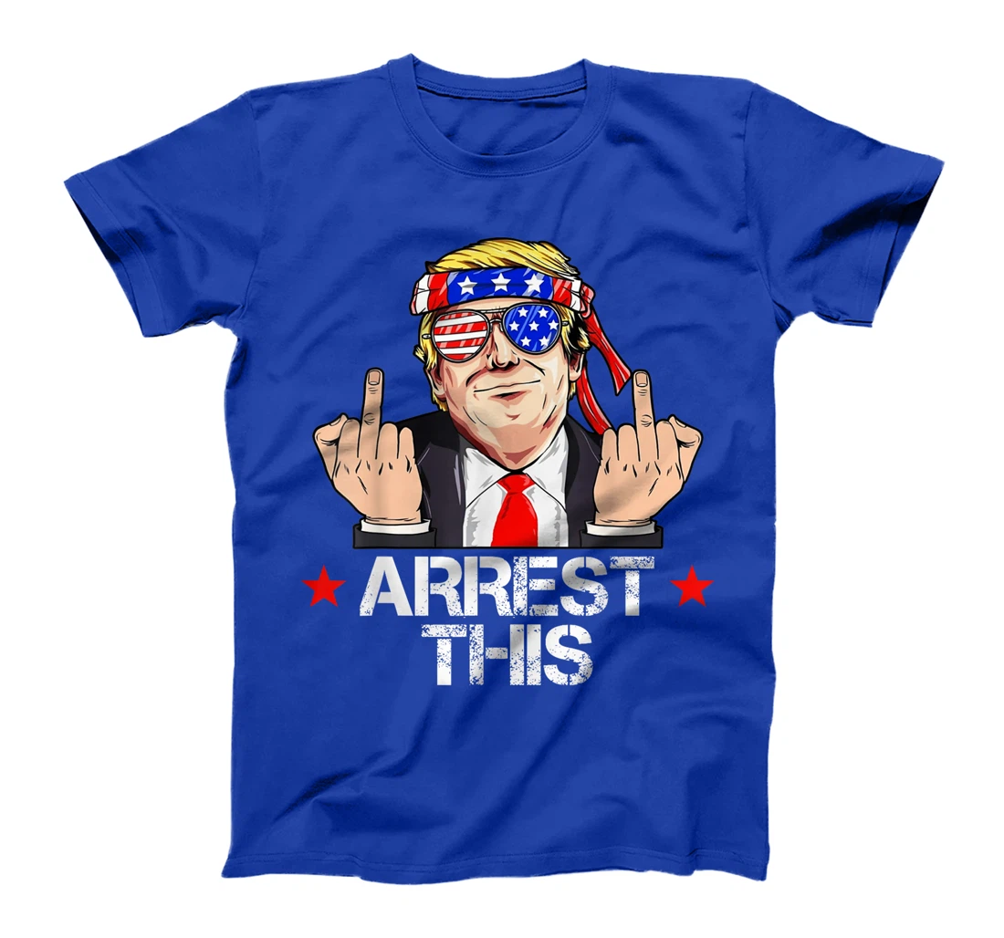 Trump Arrest This Funny Trump 2024 Convicted Felon (on Back) T-Shirt