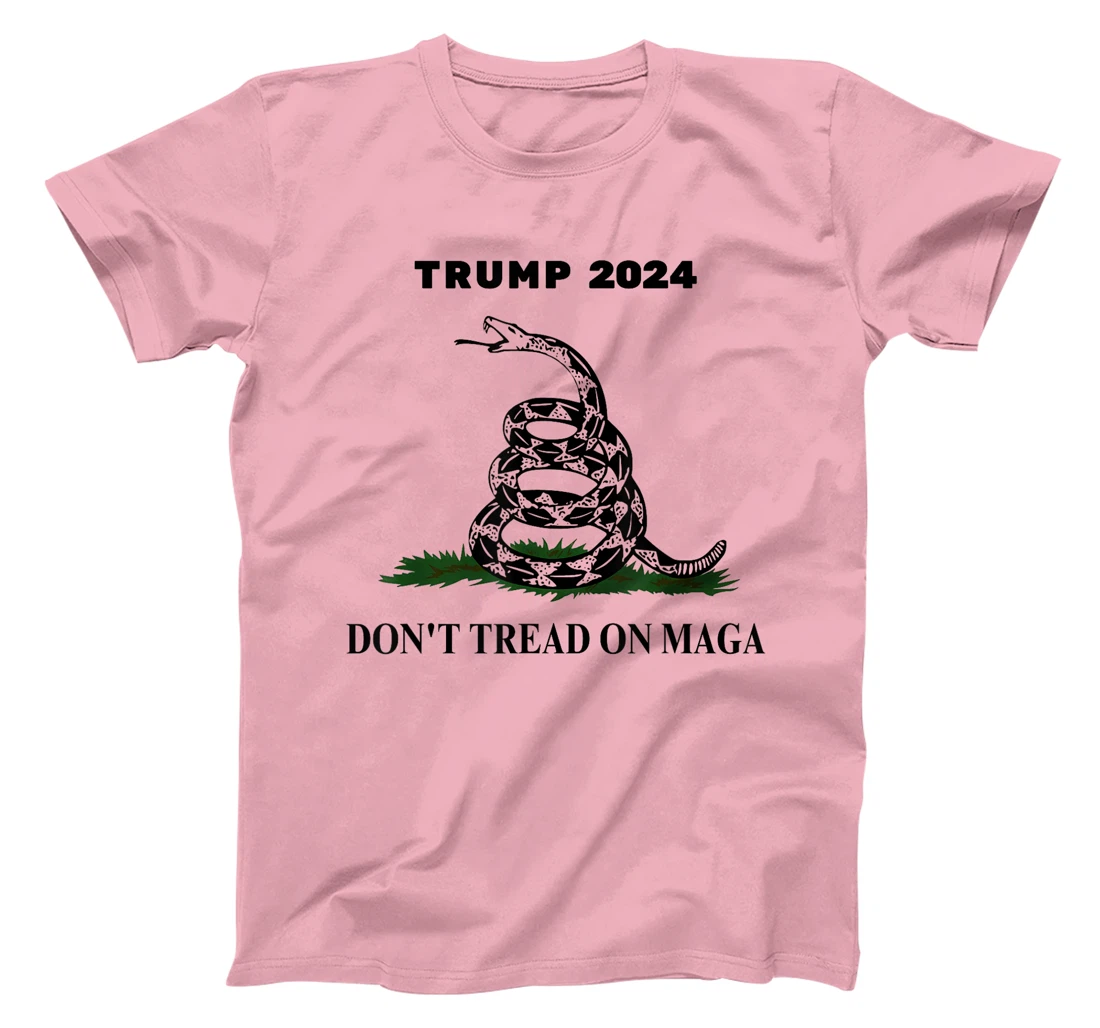 Trump 2024 Don't Tread On MAGA Snake Rattlesnake On Grass T-Shirt