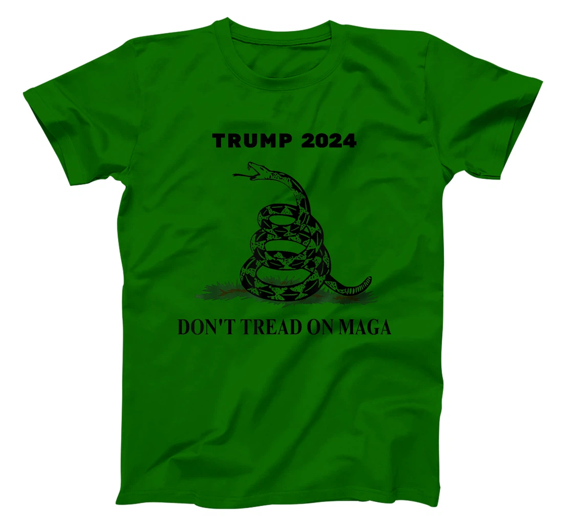 Trump 2024 Don't Tread On MAGA Snake Rattlesnake On Grass T-Shirt