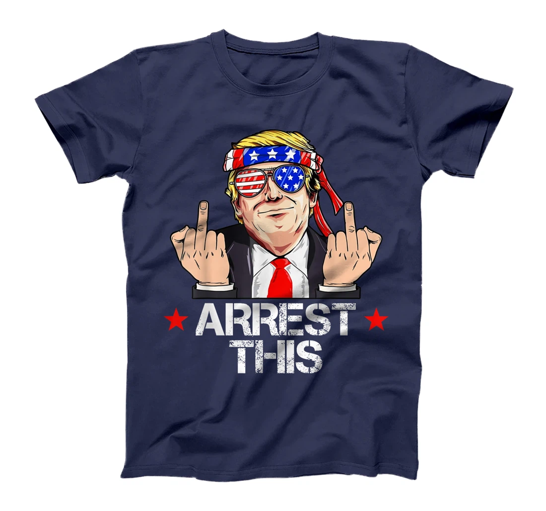 Trump Arrest This Funny Trump 2024 Convicted Felon (on Back) T-Shirt
