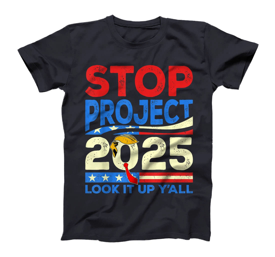 Vintage Anti Trump 2025 For Men Women T-Shirt