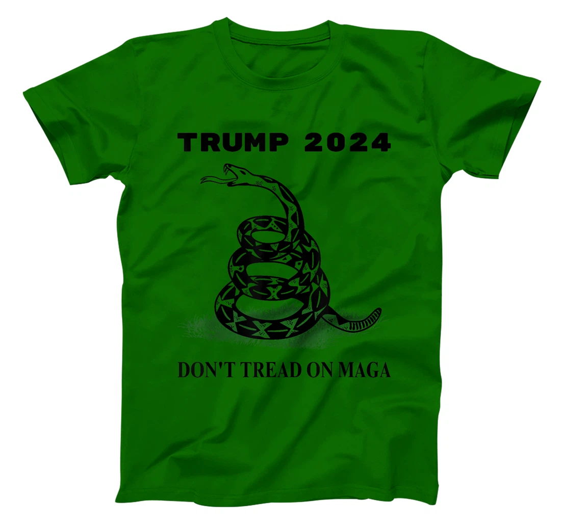 Trump 2024 Don't Tread On MAGA Snake Rattlesnake On Grass T-Shirt