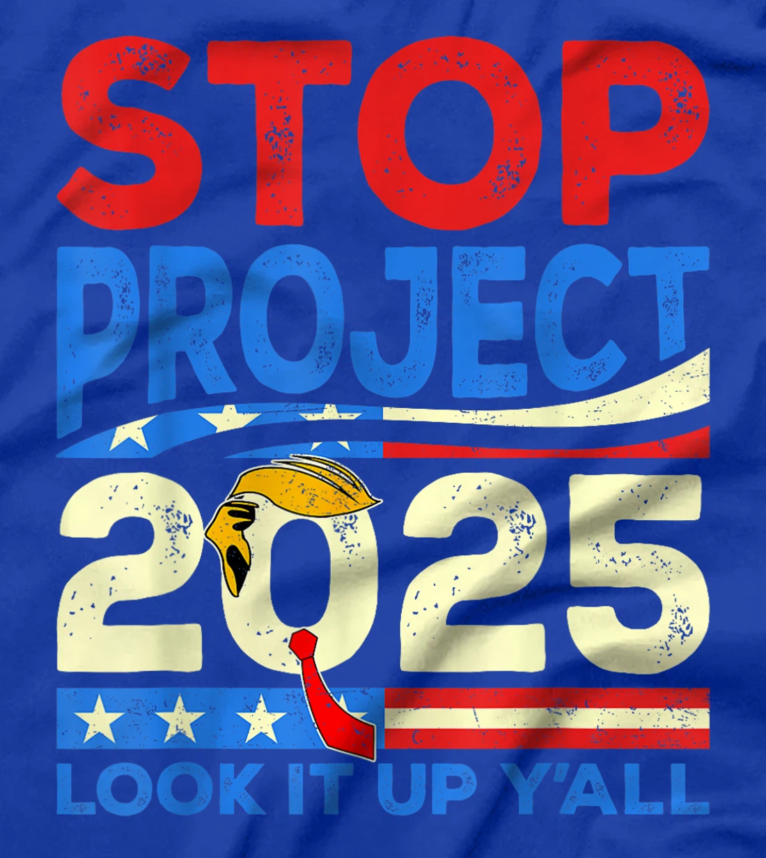 Vintage Anti Trump 2025 For Men Women T-Shirt