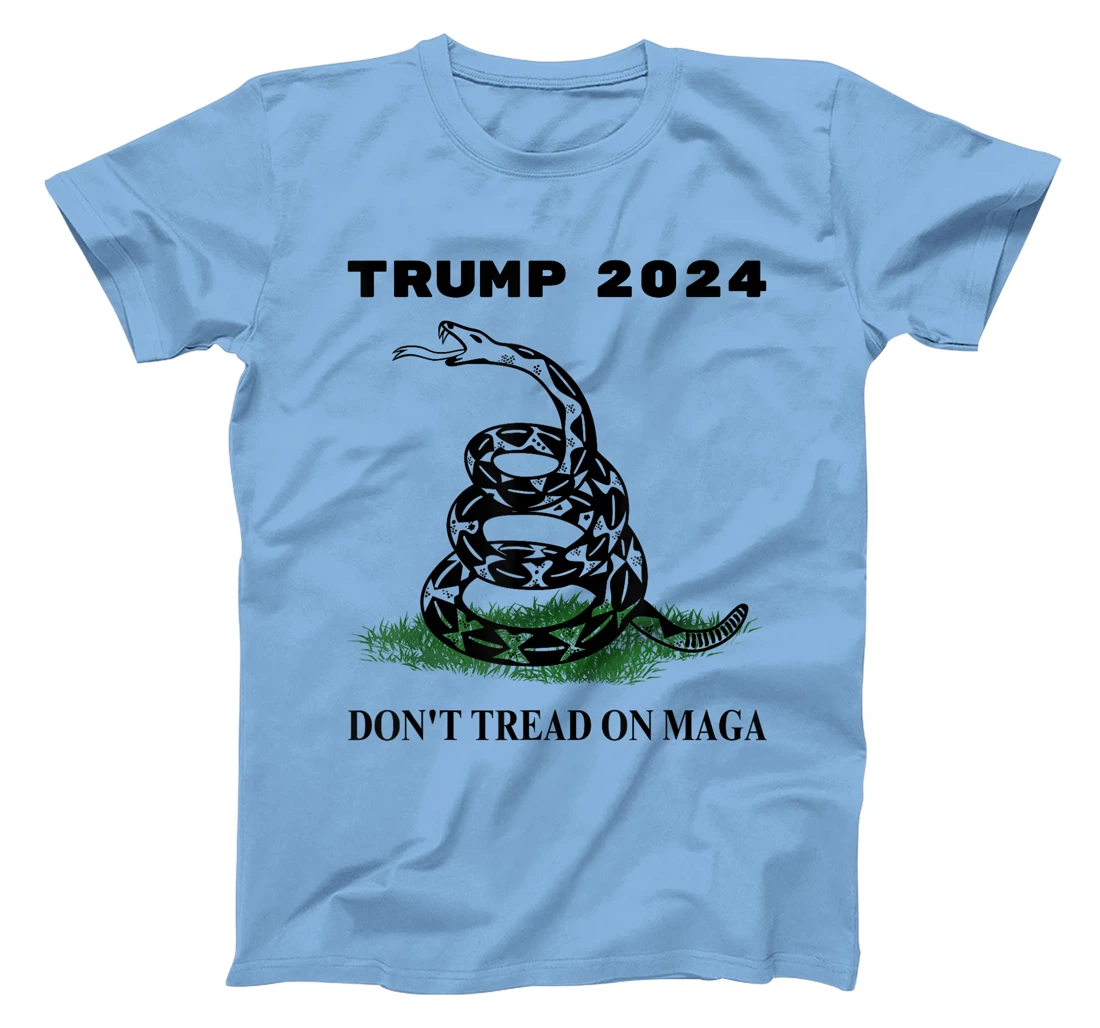 Trump 2024 Don't Tread On MAGA Snake Rattlesnake On Grass T-Shirt