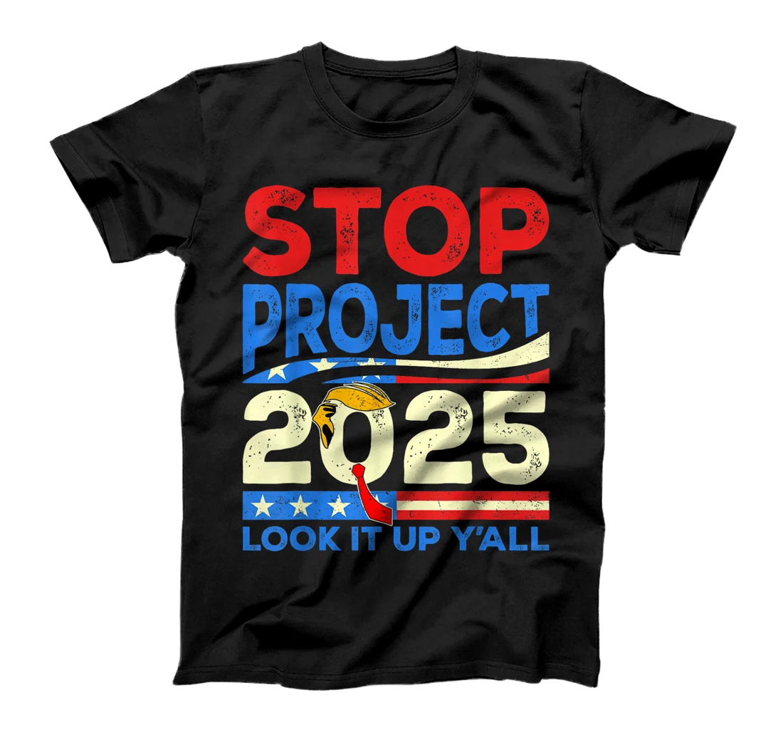 Vintage Anti Trump 2025 For Men Women T-Shirt