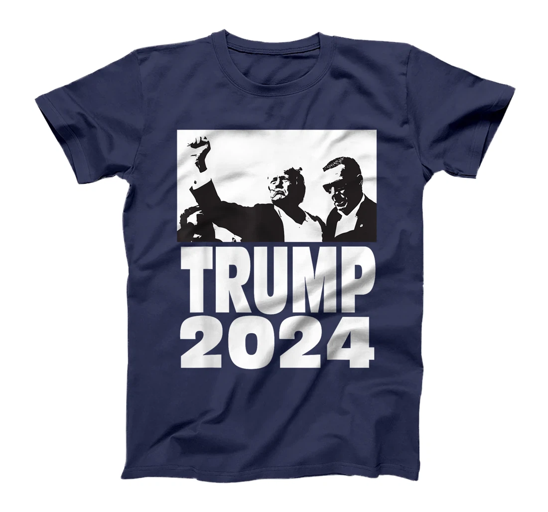 Trump 2024 Bulletproof Teflon Don Rally Shooting Fist Pump T-Shirt