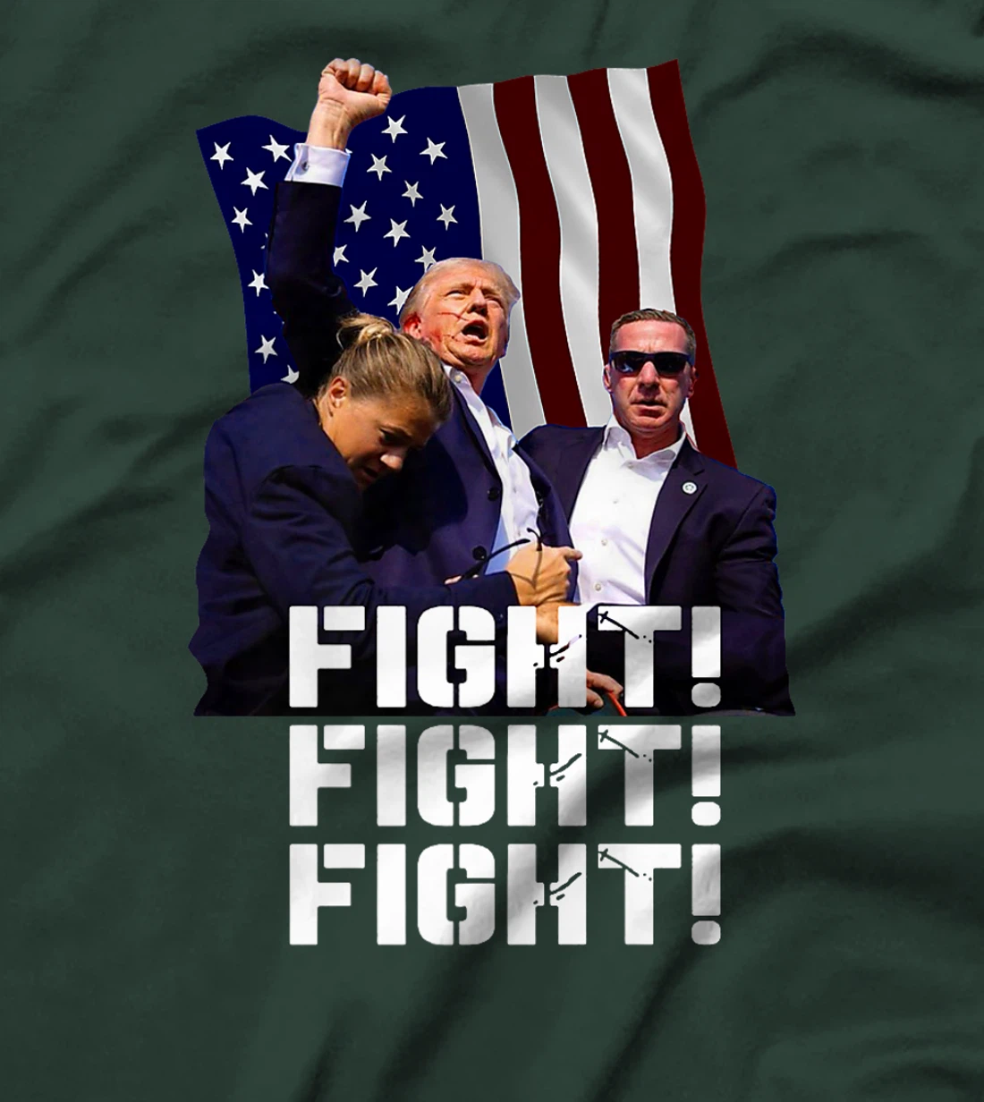 Trump Fight Fight Fight Premium T-Shirt
