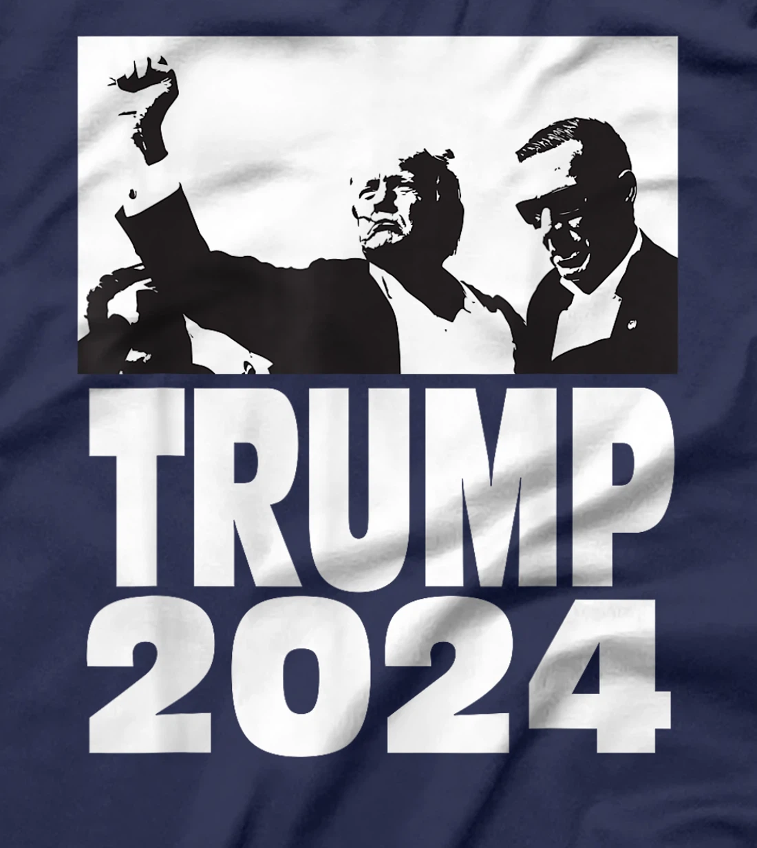 Trump 2024 Bulletproof Teflon Don Rally Shooting Fist Pump T-Shirt