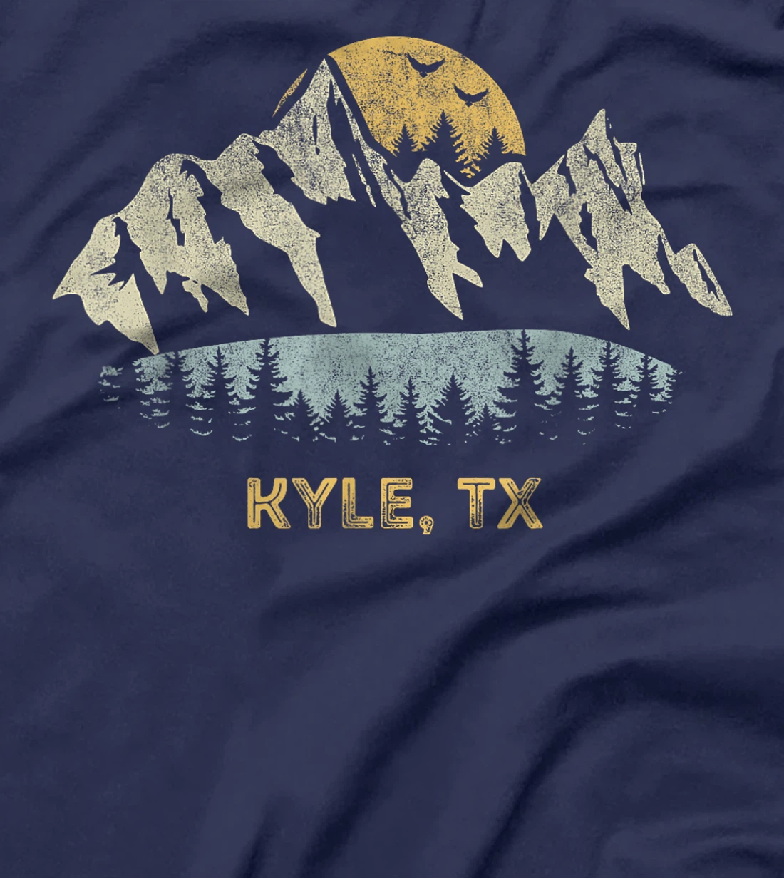 Kyle Texas Mountain Sunset Sunrise TX T-Shirt