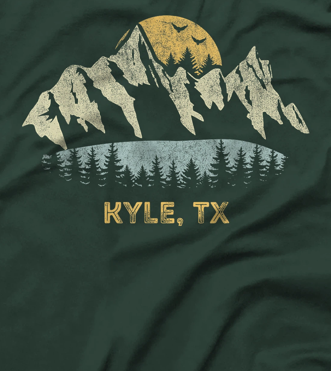 Kyle Texas Mountain Sunset Sunrise TX T-Shirt
