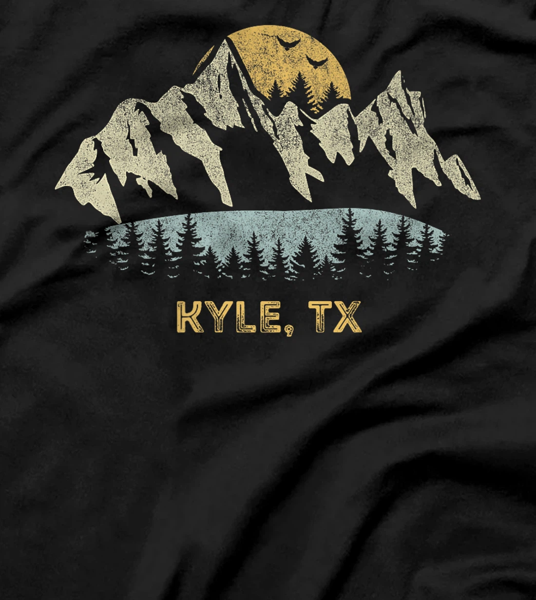 Kyle Texas Mountain Sunset Sunrise TX Premium T-Shirt