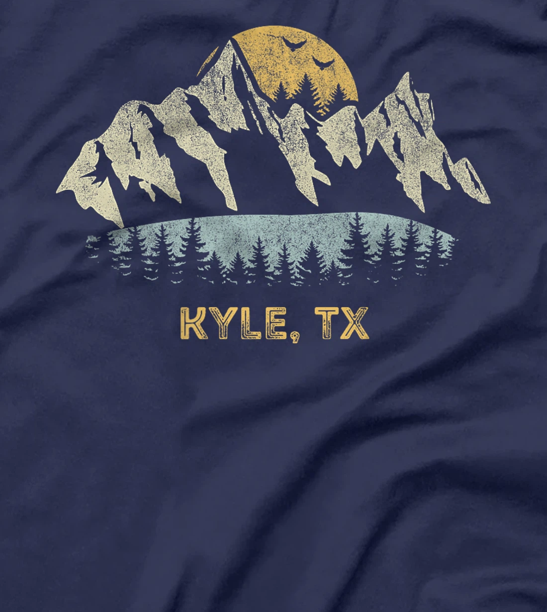 Kyle Texas Mountain Sunset Sunrise TX Premium T-Shirt