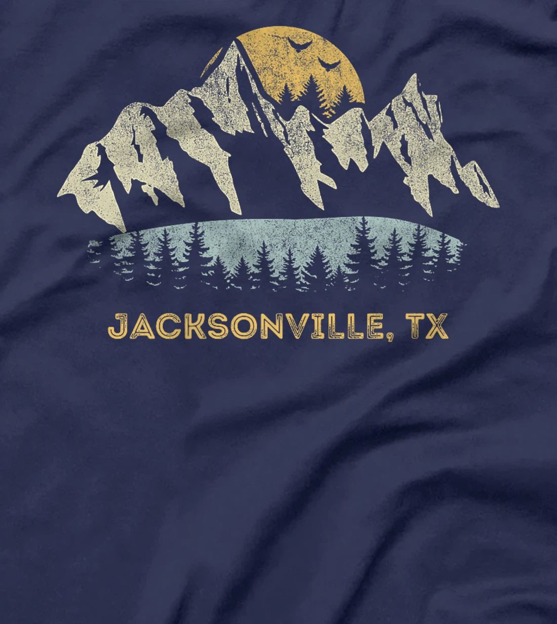 Jacksonville Texas Mountain Sunset Sunrise TX Premium T-Shirt