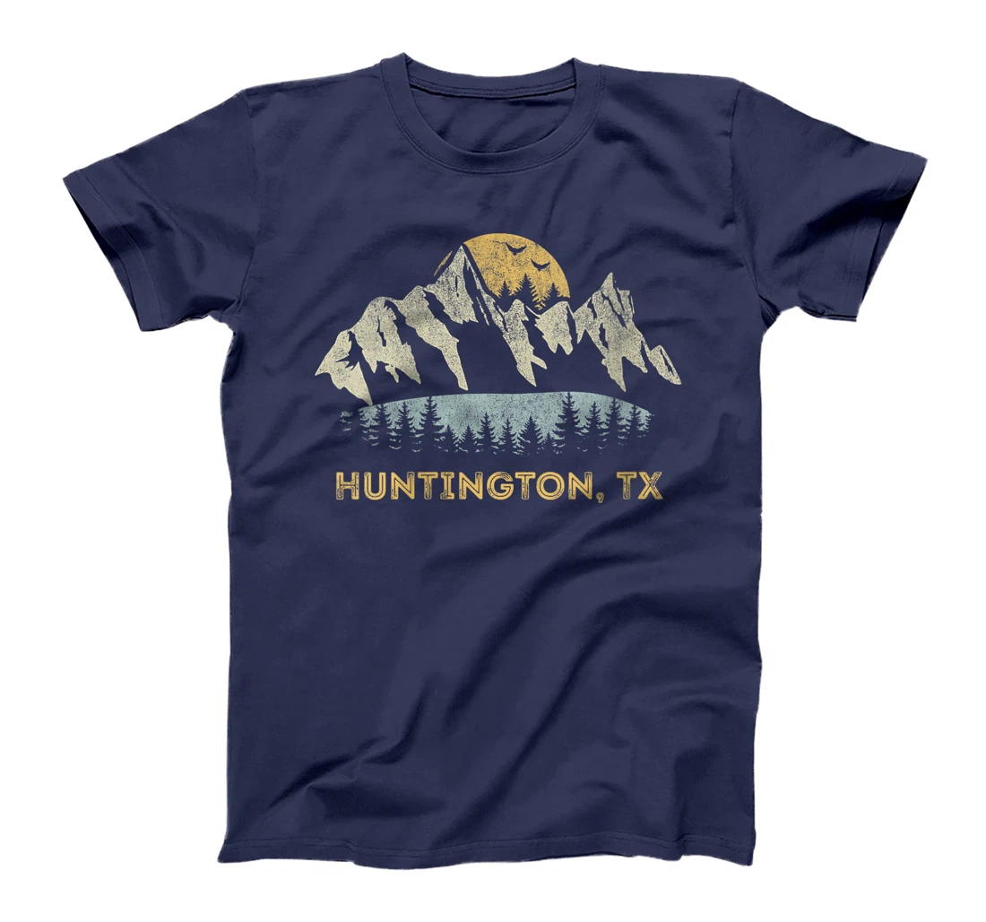 Womens Huntington Texas Mountain Sunset Sunrise TX T-Shirt