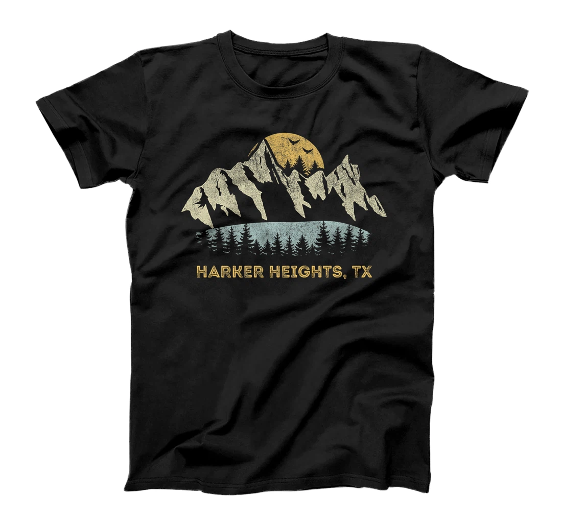 Harker Heights Texas Mountain Sunset Sunrise TX Premium T-Shirt