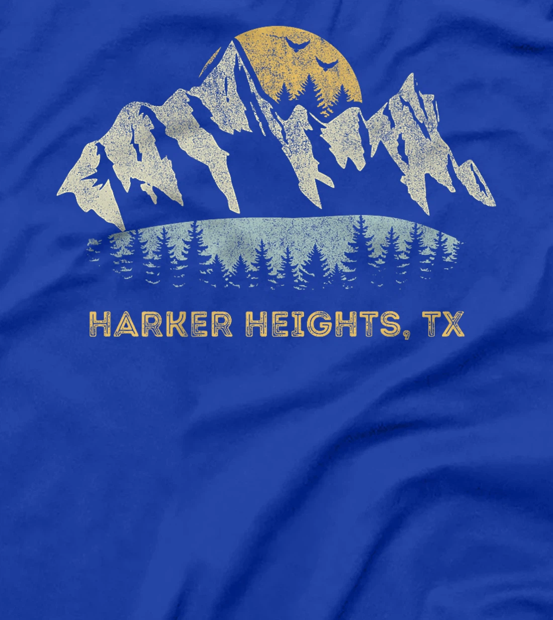 Harker Heights Texas Mountain Sunset Sunrise TX Premium T-Shirt