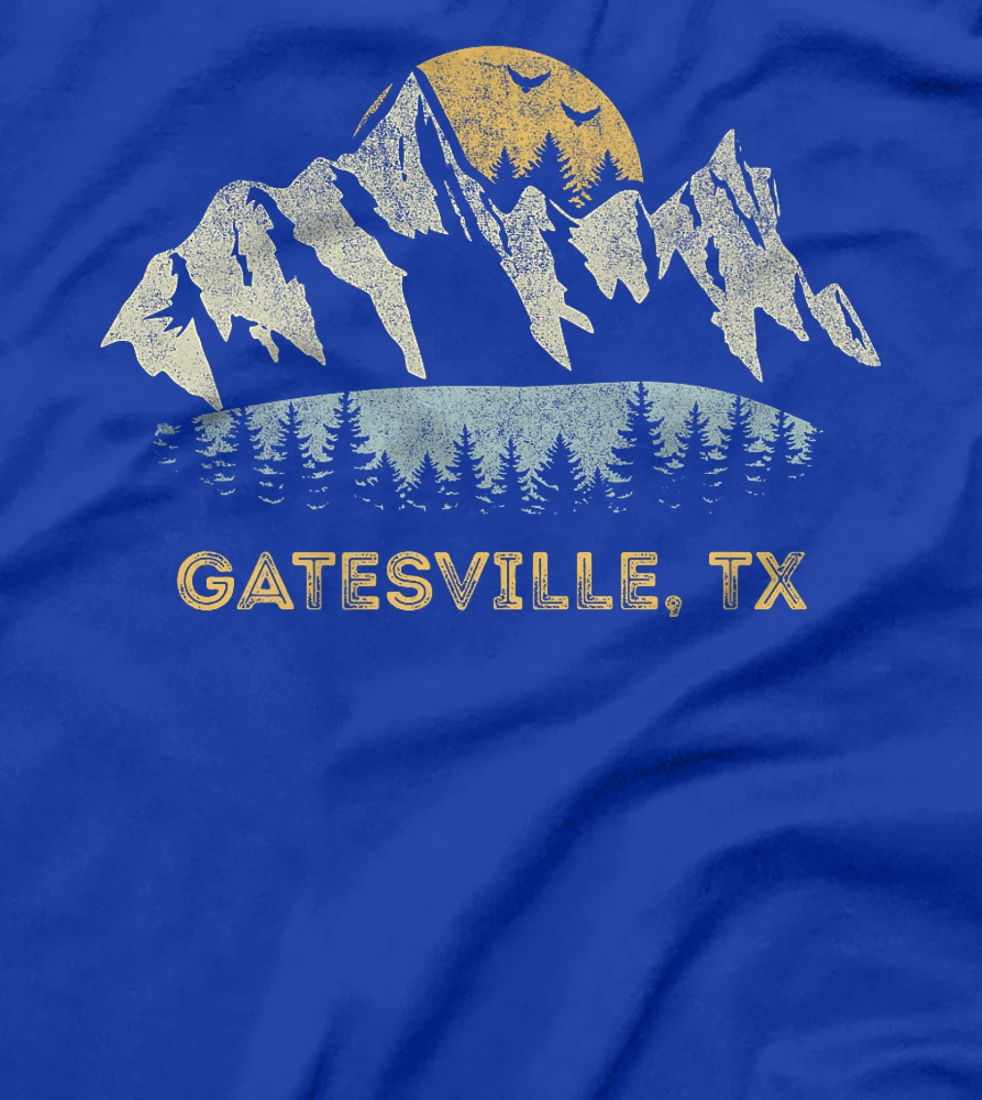Gatesville Texas Mountain Sunset Sunrise TX Premium T-Shirt