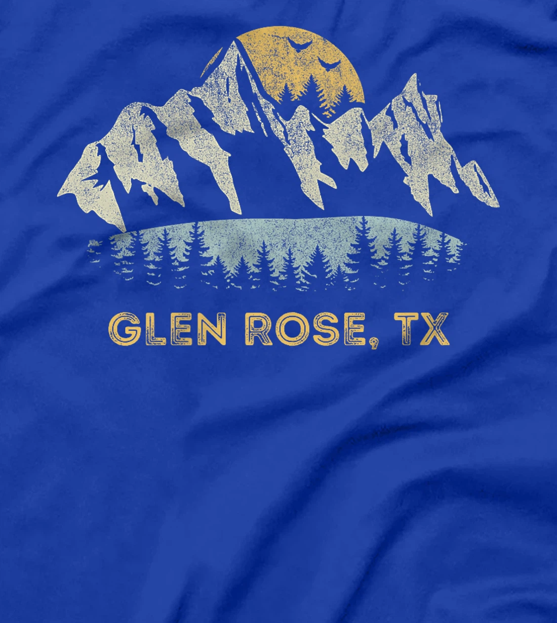 Glen Rose Texas Mountain Sunset Sunrise TX Premium T-Shirt