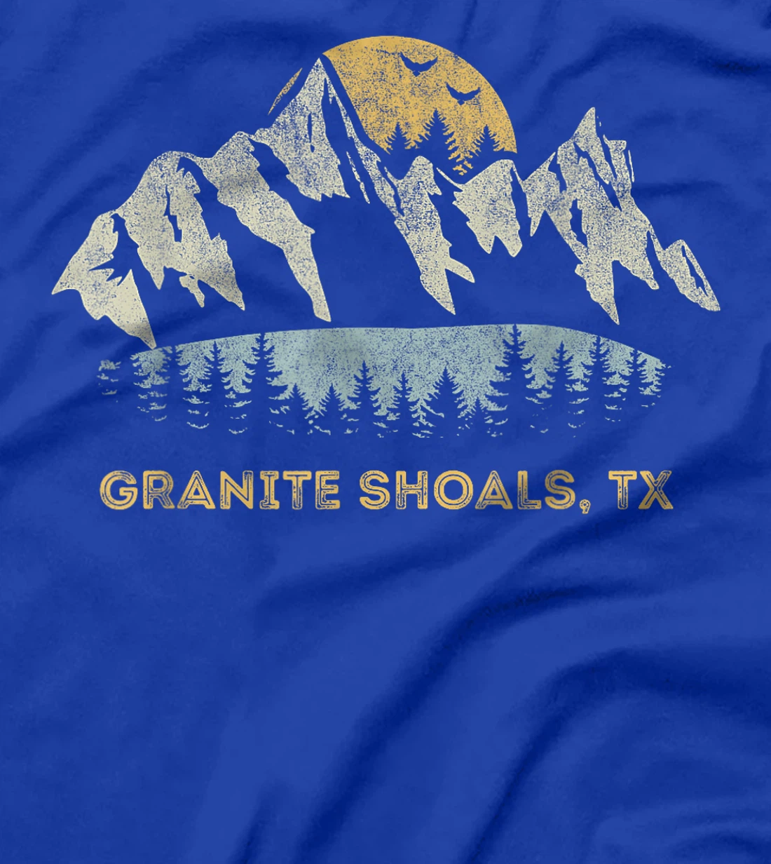 Granite Shoals Texas Mountain Sunset Sunrise TX T-Shirt