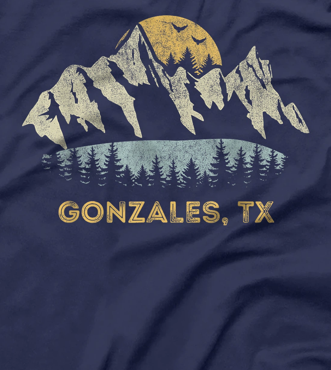 Gonzales Texas Mountain Sunset Sunrise TX T-Shirt